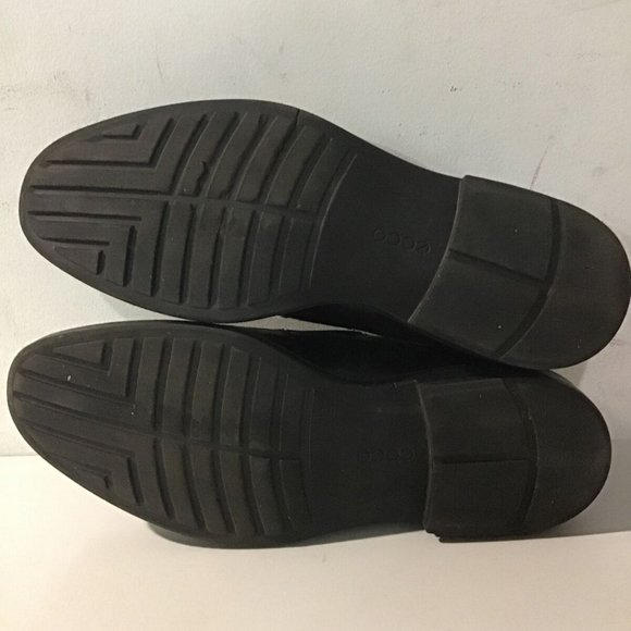 ECCO MEN'S VITRUS lll LEATHER MOC SLIP ON LOAFERS BLACK 11-NICE! - Picture 10 of 10